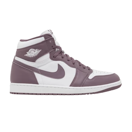 Кроссовки air jordan 1 retro high og, лиловые
