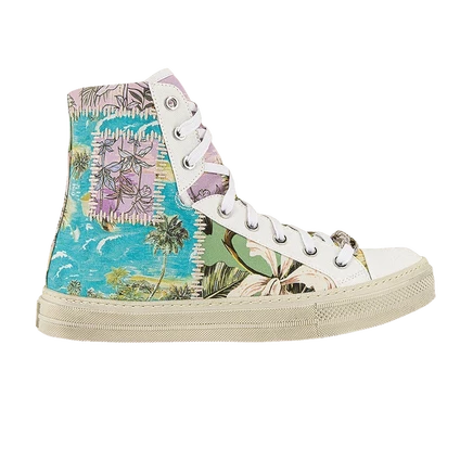 Мужские кроссовки Amiri Hawaiian Sunset, фиолетово-зеленые