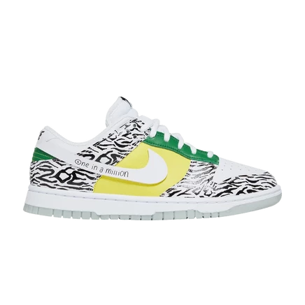 Кроссовки Nike Dunk Low Doernbecher 2022, белые