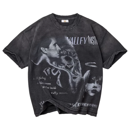 Мужская футболка Vale Forever Valley Instinct, черная