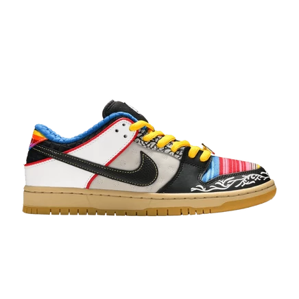 Кроссовки nike dunk low sb what the paul, многоцветные