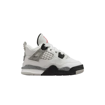 Детские кроссовки Air Jordan 4 Retro OG TD 2025, белые
