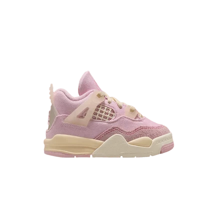Air Jordan 4 Retro TD 'Iced Carmine' розовый
