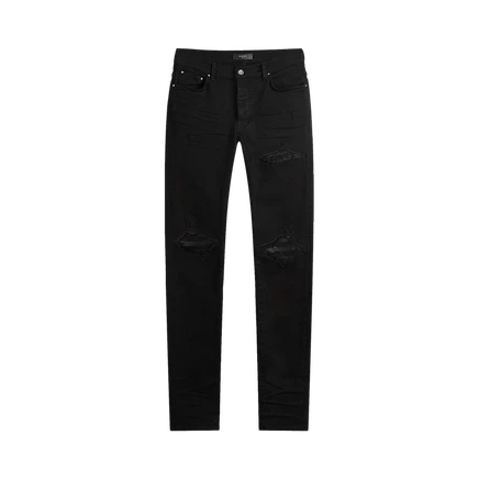 Мужские джинсы Amiri MX1, черные