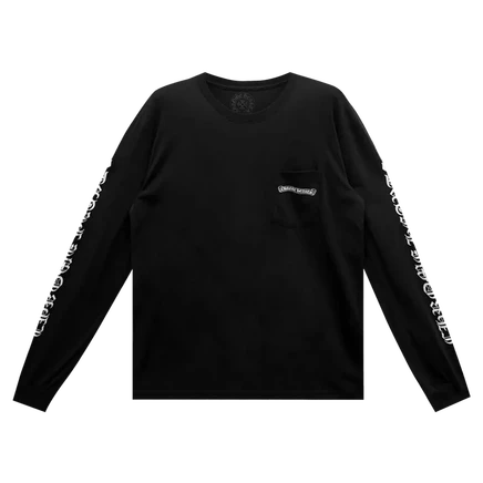 Лонгслив Chrome Hearts Stadium Scroll, черный