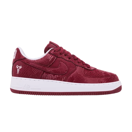 Кроссовки Kobe x Nike Air Force 1 Low, красные