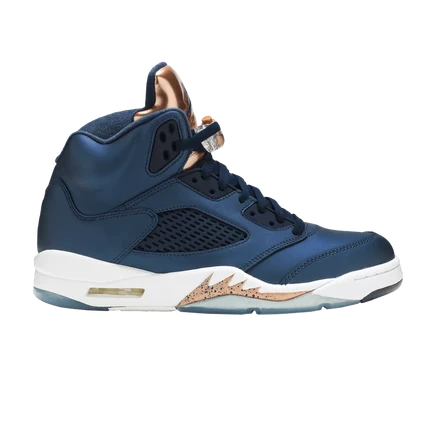 Кроссовки Air Jordan 5 Retro Bronze, синие