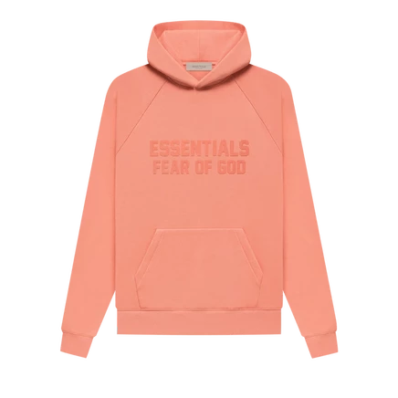 Худи Fear of God Essentials, коралловое