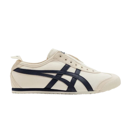 Слипоны Onitsuka Tiger Mexico 66 Slip-On «Birch Midnight», кремовые