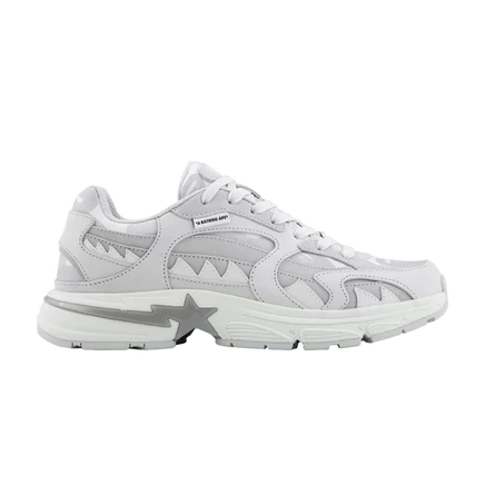 Кроссовки Bape Shark Sta #1 M2, белые