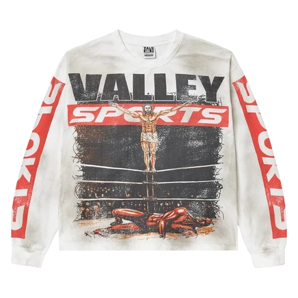 Лонгслив Vale Forever Jesus Hardy, белый