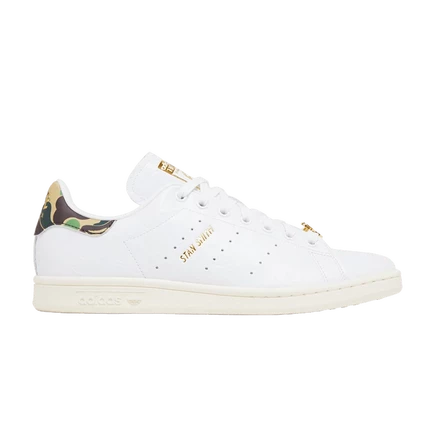 Кроссовки Adidas x BAPE Stan Smith, белые