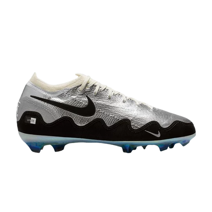 Кроссовки Patta x Nike Mercurial Zoom Vapor 16 Elite FG GS 'Waves Pack Black Белый' черный