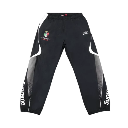 Тренировочные штаны Supreme x Umbro Track Pant, черные