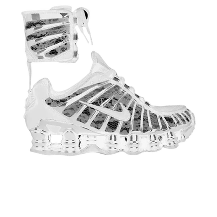 Риккардо Тиши x Кроссовки Nike Wmns Shox TL 3 SP 'White Black' белые