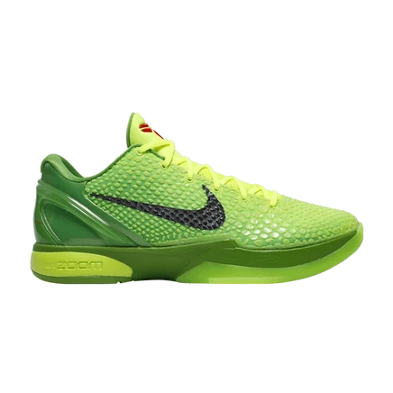 Кроссовки Nike Zoom Kobe 6 Protro Grinch 2020, зеленые