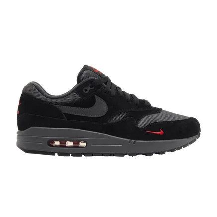 Кроссовки Nike Air Max 1, черно-красные