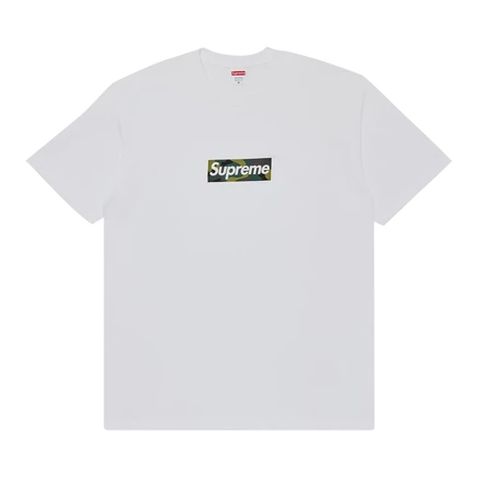Футболка с логотипом Supreme Box 'White' белая