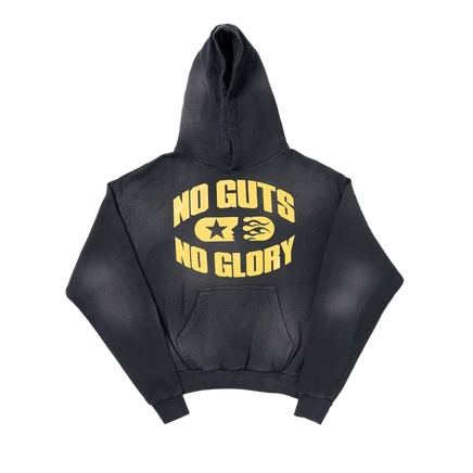 Мужская толстовка Hellstar No Guts No Glory, черная