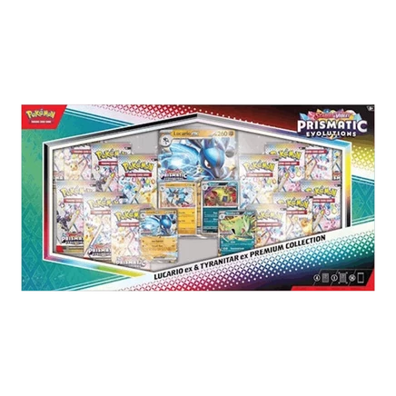 Коллекционный набор Pokémon Scarlet & Violet — Lucario ex и Tyranitar ex