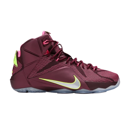 Мужские кроссовки Nike LeBron 12 Double Helix, фиолетовые