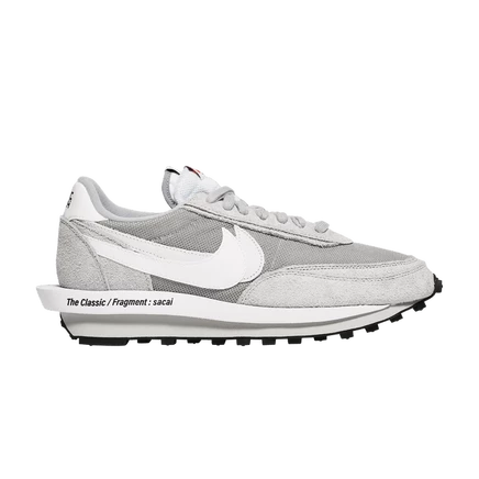 Кроссовки Nike LDV Waffle Fragment x sacai, серые