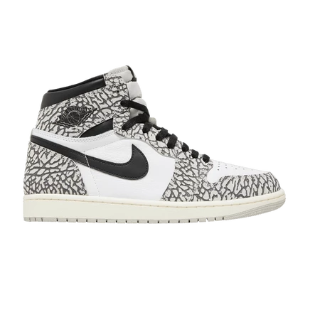 Кроссовки Air Jordan 1 Retro High OG «White Cement», серые