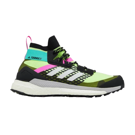 Ботинки Adidas Terrex Free Hiker Primeblue, желто-черные
