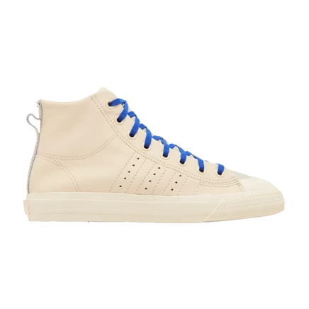 Кроссовки Pharrell Williams x Adidas Nizza Hi, кремовые