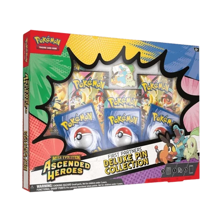 Коллекционный набор значков Pokémon Mega Evolution Ascended Heroes, разноцветный