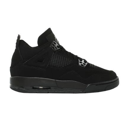 Детские кроссовки Air Jordan 4 Retro Black Cat, черные