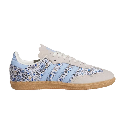 Кроссовки Adidas Samba OG J Liberty of London Floral, синие