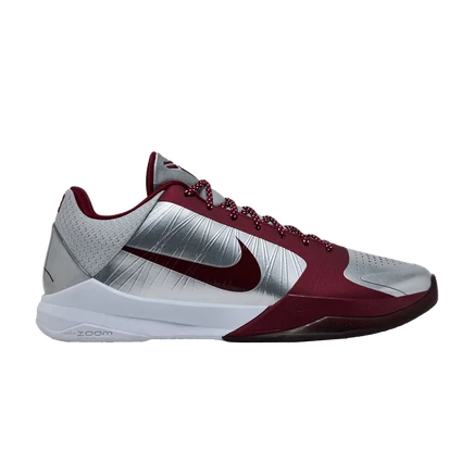 Кроссовки Nike Zoom Kobe 5 Protro «Lower Merion Aces» 2026, серебристые