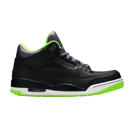 Кроссовки Air Jordan 3 Retro «Джокер», черные