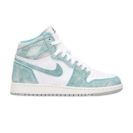 Air Jordan 1 Retro High OG GS 'Turbo Green' зеленый