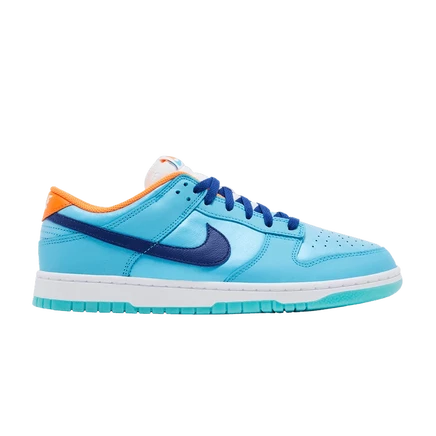 Кроссовки Nike Dunk Low SE «Baltic Blue Total Orange», голубые/оранжевые