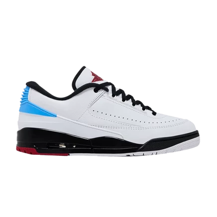 Кроссовки Air Jordan 2/3 UNC to Chicago, белые