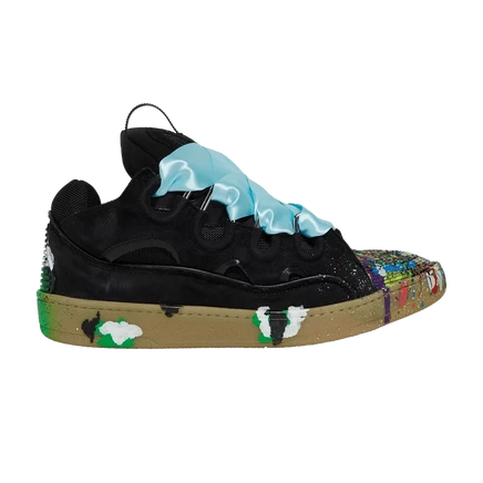 Кроссовки Lanvin x Gallery Dept Curb Paint Drip, черные