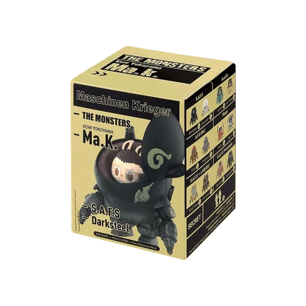 Коллекционная фигурка POP MART Labubu «The Monsters» × Kow Yokoyama, серия Ma.k., слепая коробка, разноцветная