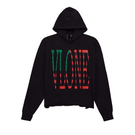 Худи Vlone Power Staple, черное