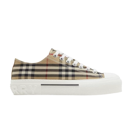 Мужские кроссовки Burberry Check Archive Beige, коричневые