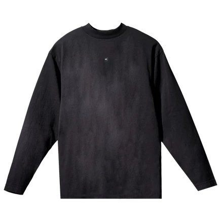 Лонгслив Yeezy GAP с логотипом Balenciaga, черный
