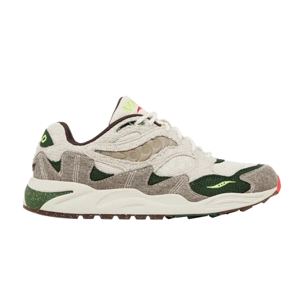 Кроссовки Saucony x Bodega Grid Shadow 2 Jaunt Woven, кремовые