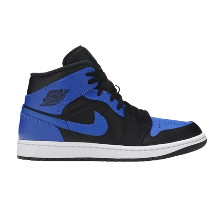 Кроссовки Air Jordan 1 Mid «Hyper Royal», синие