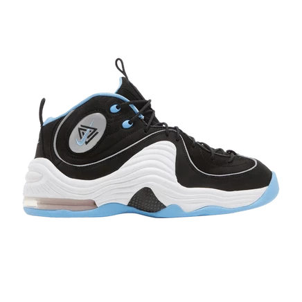 Кроссовки nike air penny 2 playground social status, черные