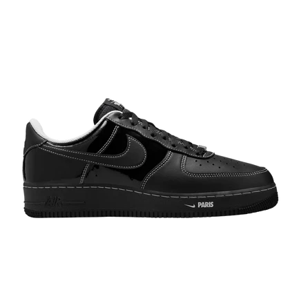 Кроссовки Nike Air Force 1 Low City Pack Paris, черные