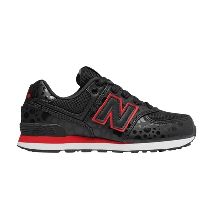 Женские кроссовки New Balance 574 «Minnie Mouse», черные