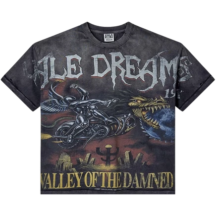 Мужская футболка Vale Forever Ride The Dragon, черная