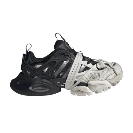 Кроссовки Adidas XLG Runner Deluxe, бело-черные