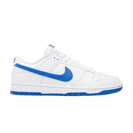 Кроссовки Nike Dunk Low «White Hyper Royal», белые